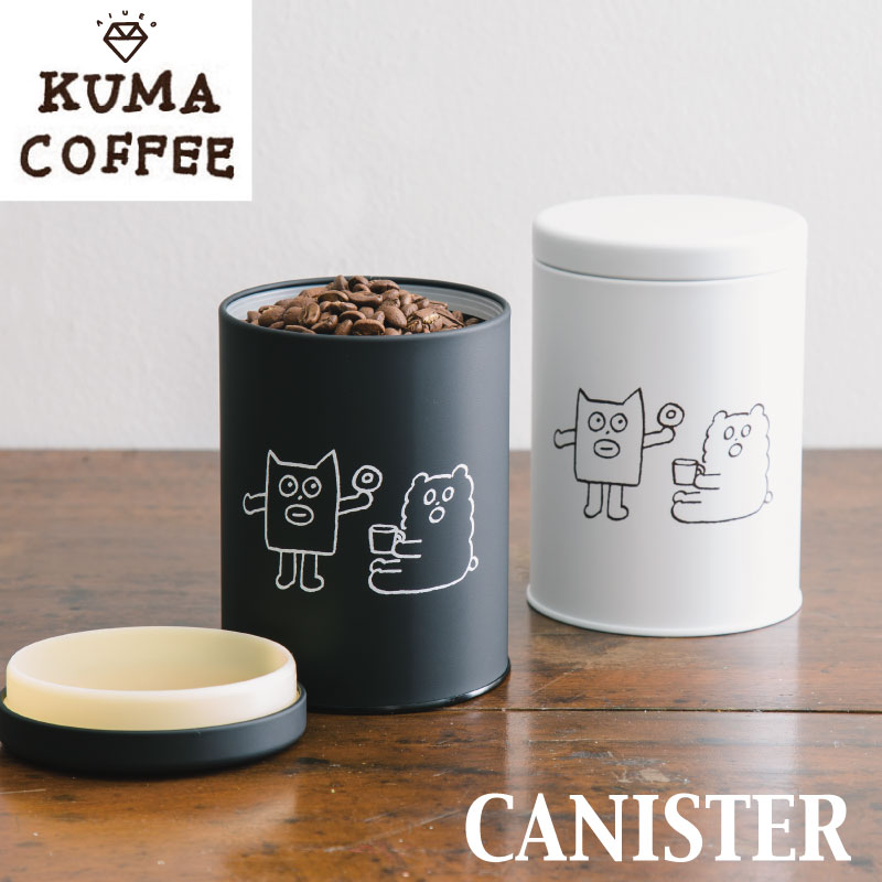 Kuma Coffee キャニスター缶 いろはショップオンライン