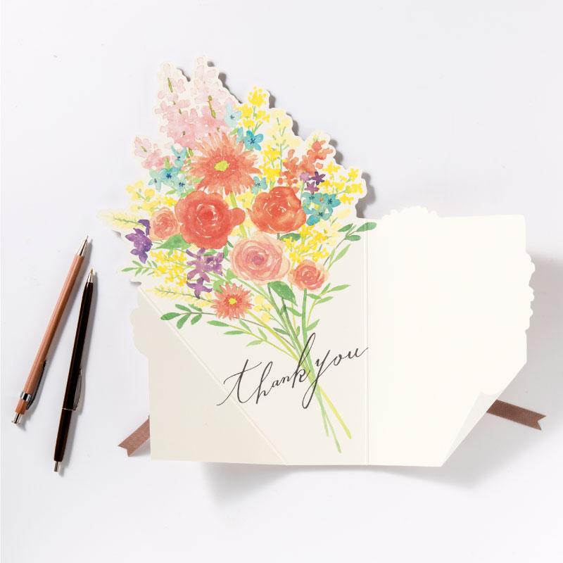 花を贈る寄せ書き色紙 ブーケ いろはショップオンライン