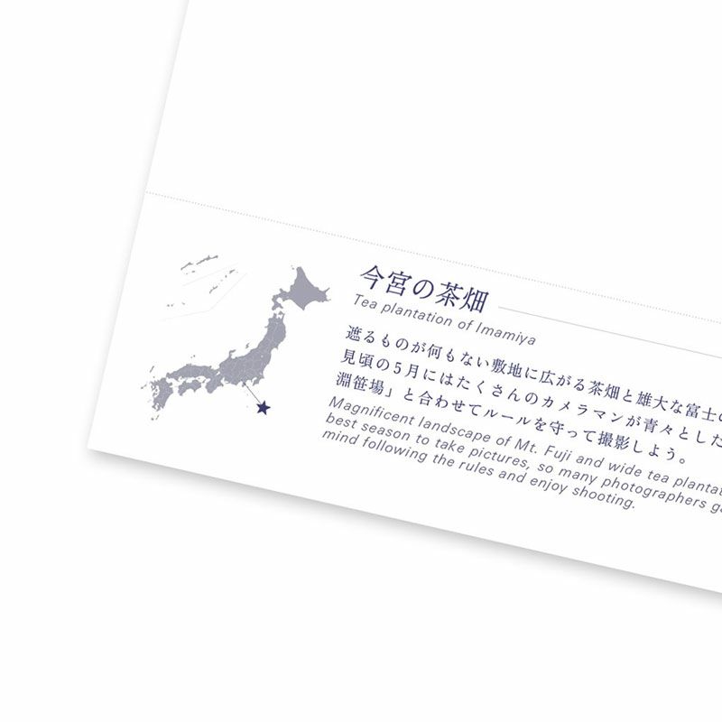 日本の絶景ポストカード ～夏～ 今宮の茶畑/静岡県 | いろはショップ