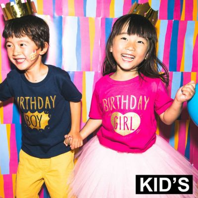 【SALE価格】BIRTHDAY パーティー Tシャツ ＜KIDS＞
