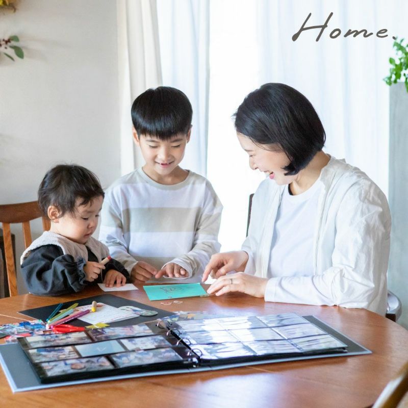 home_バインダーアルバム_リフィル_まとめ買いセット(10枚)