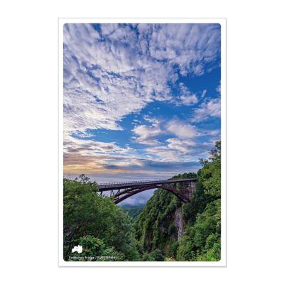 日本の絶景ポストカード ～夏～ 不動沢橋/福島