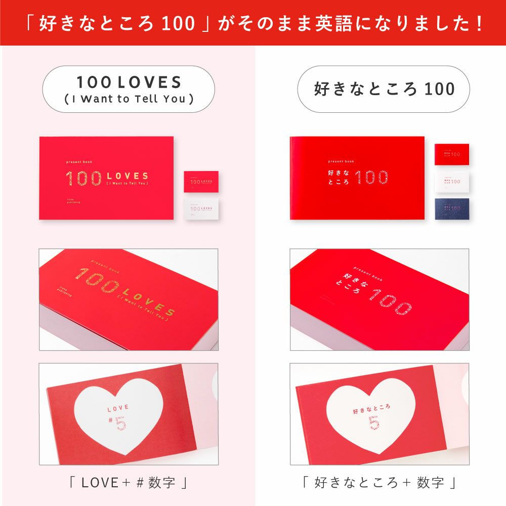 好きなところ100(英語)ﾚｯﾄﾞｺﾞｰﾙﾄﾞ(国内
