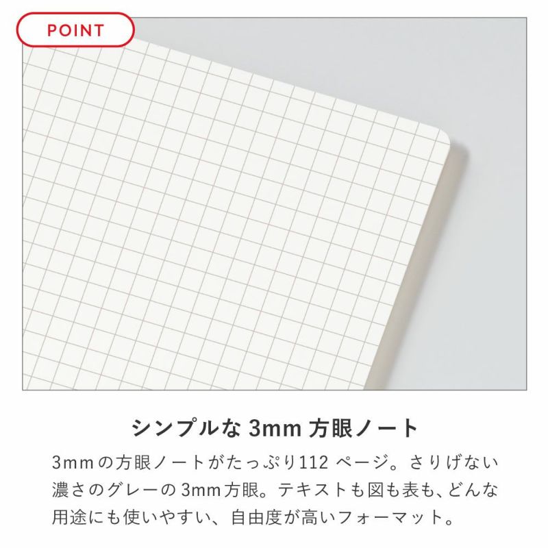 PiN NOTE a6ミニ リングノート デコノート 3mm方眼 推し活 趣味