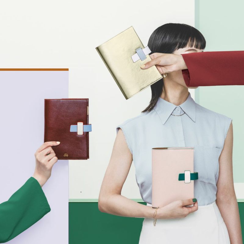 SUNNY_SCHEDULE_BOOK_レザーフラップマルチカバー【ウィークリー手帳用】