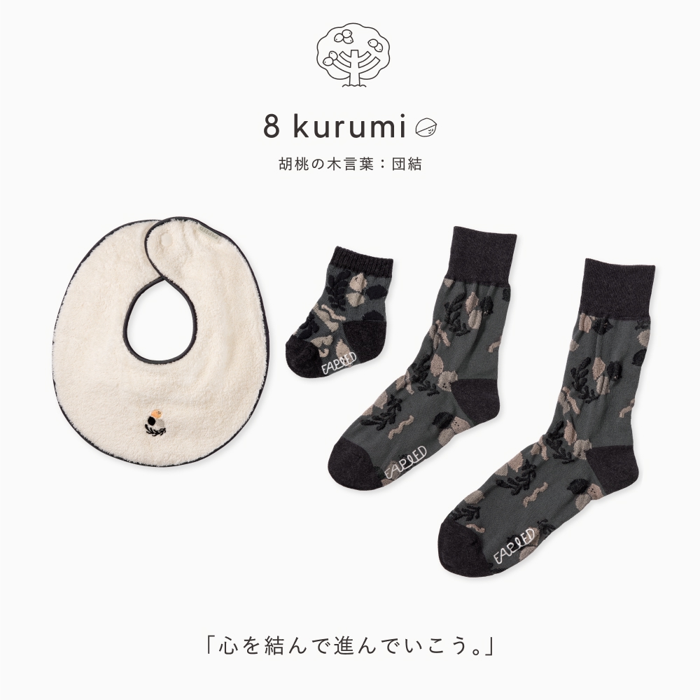 FAPIEDファミリーソックス+スタイセット（7-10cm,23-25cm,25-27cm）