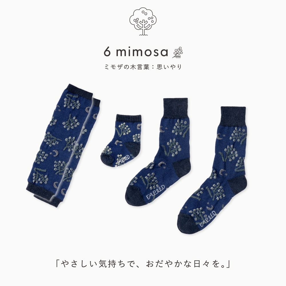 FAPIEDファミリーソックス+レッグウォーマーセット（7-10cm,23-25cm,25-27cm）