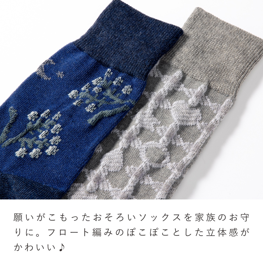 FAPIED_ペアソックスセット（23-25cm,25-27cm）