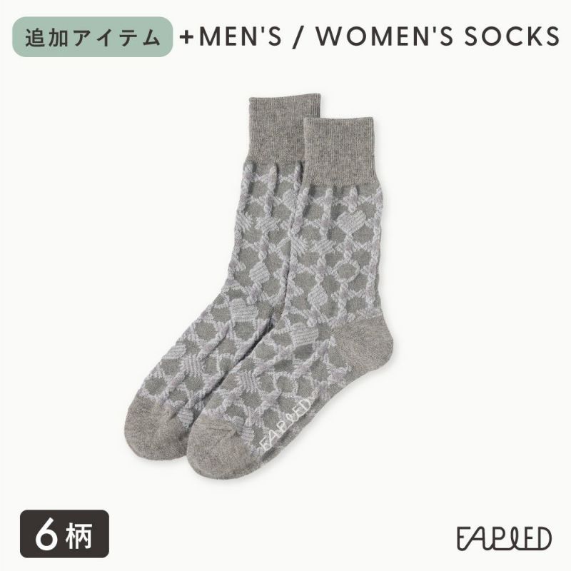 FAPIED_MEN'S&LADY'S_ソックス23-27cm_L-FASM_L-FASL