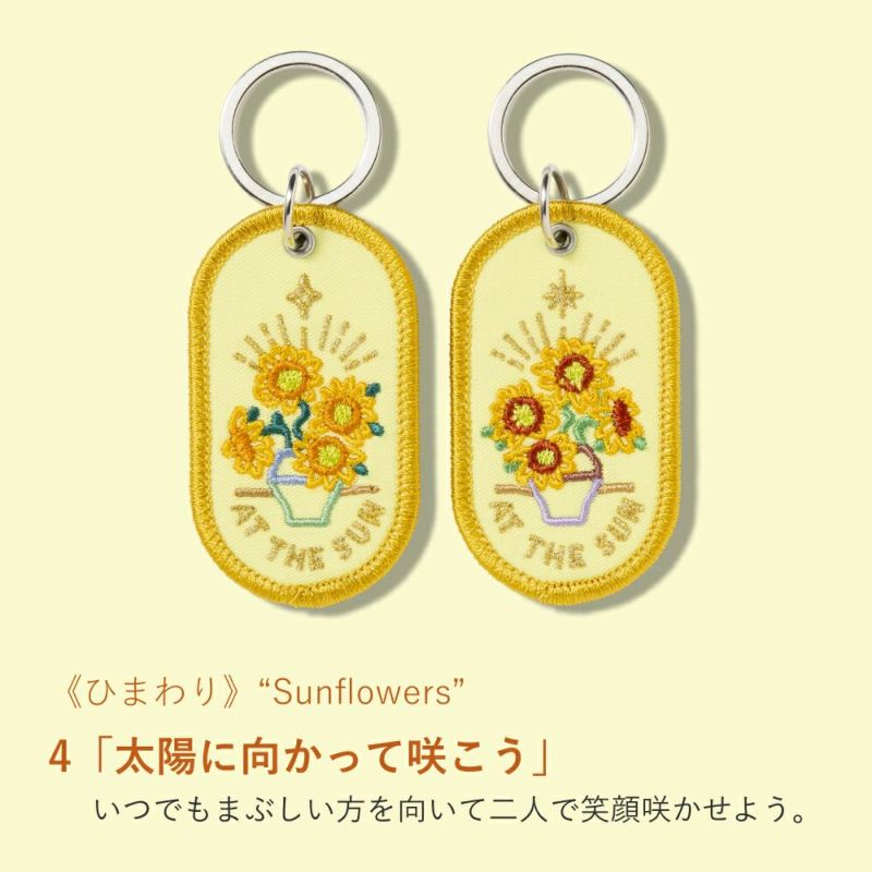 2/8b PAIR KEY RING ART MUSEUM ver. キーホルダー ペア お揃い 2個